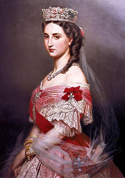 Franz Xaver Winterhalter Retrato de Carlota de Mexico